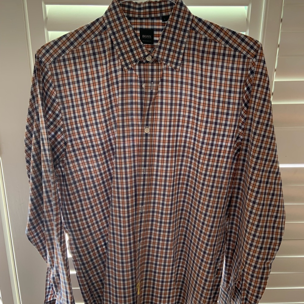 Hugo Boss: a perfect fall Button Down